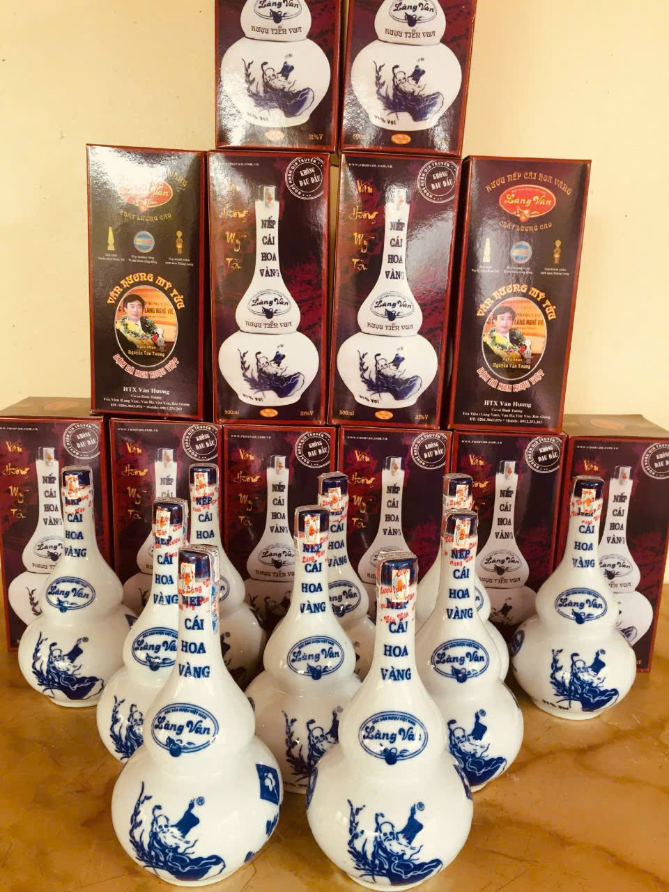 dong goi ruou lang van