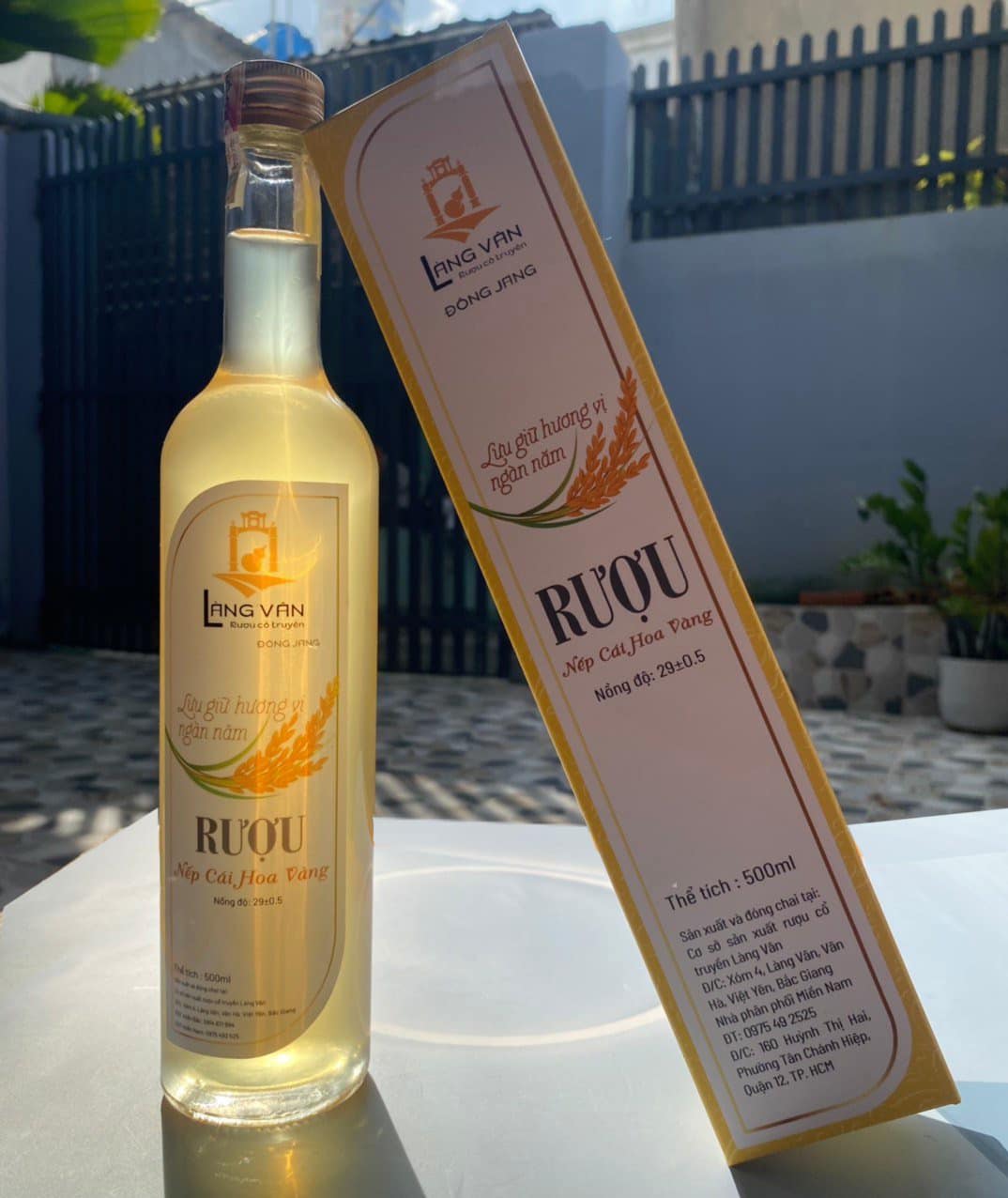 Rượu nếp cái hoa vàng - 150k/lit